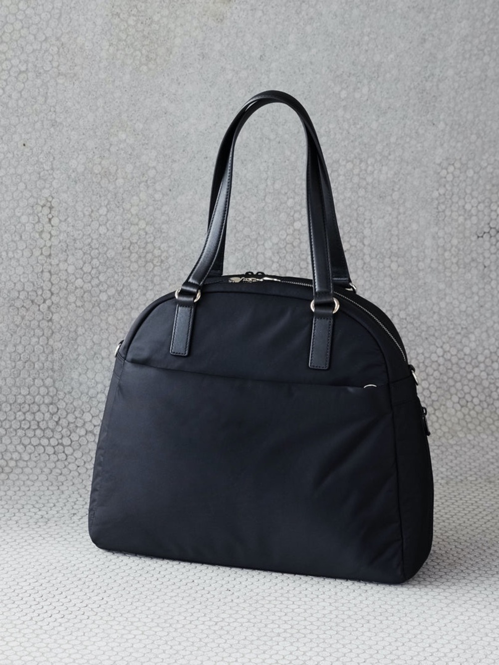 Lo & Sons Black Laptop Bag Tote
